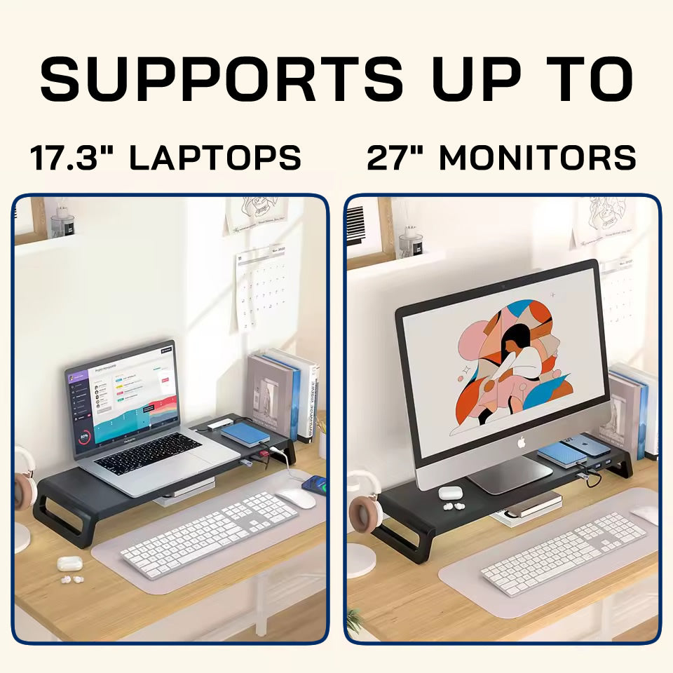 BLS Modus 4-Port USB 3.0 Hub Monitor Stand