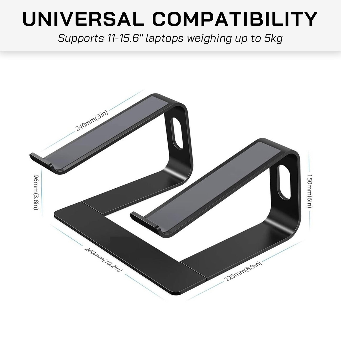 BLS StreamLine Laptop Riser Stand