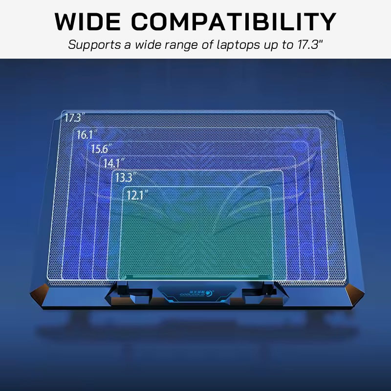 CoolCold F12 Laptop Cooling Stand