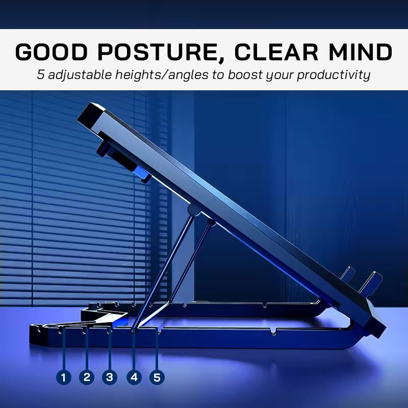 CoolCold F12 Laptop Cooling Stand