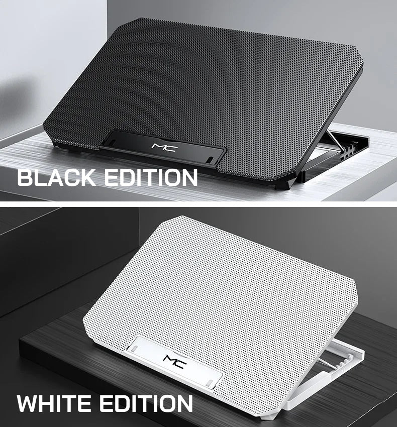 MC Q100 Twin Fans Laptop Cooling Stand