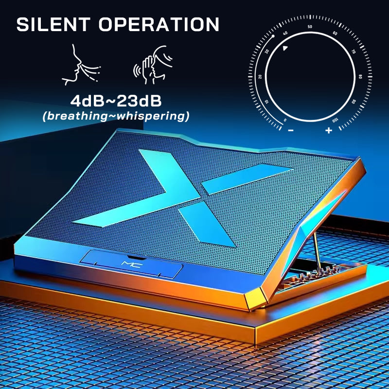 MC Q3 6-Fan Laptop Cooling Stand