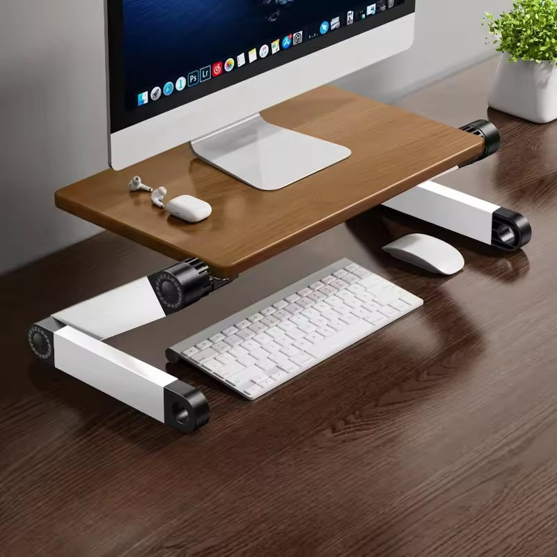OATSBASF Mode Foldable Laptop Riser Stand - White