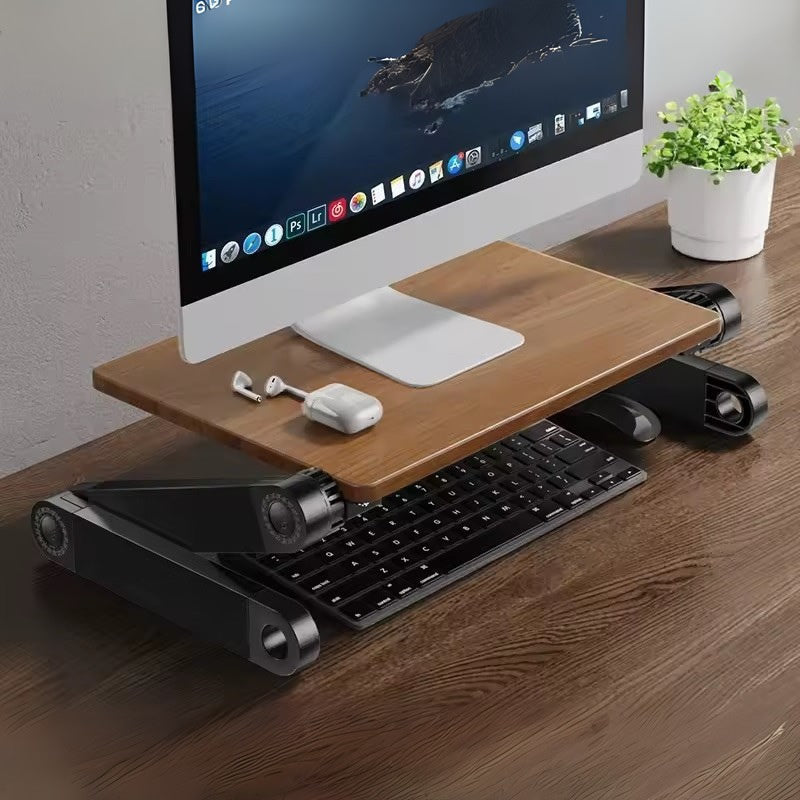 OATSBASF Mode Foldable Laptop Riser Stand - Black