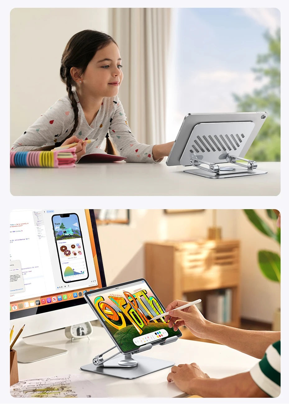 UGREEN 360 Rotating Folding Tablet Stand