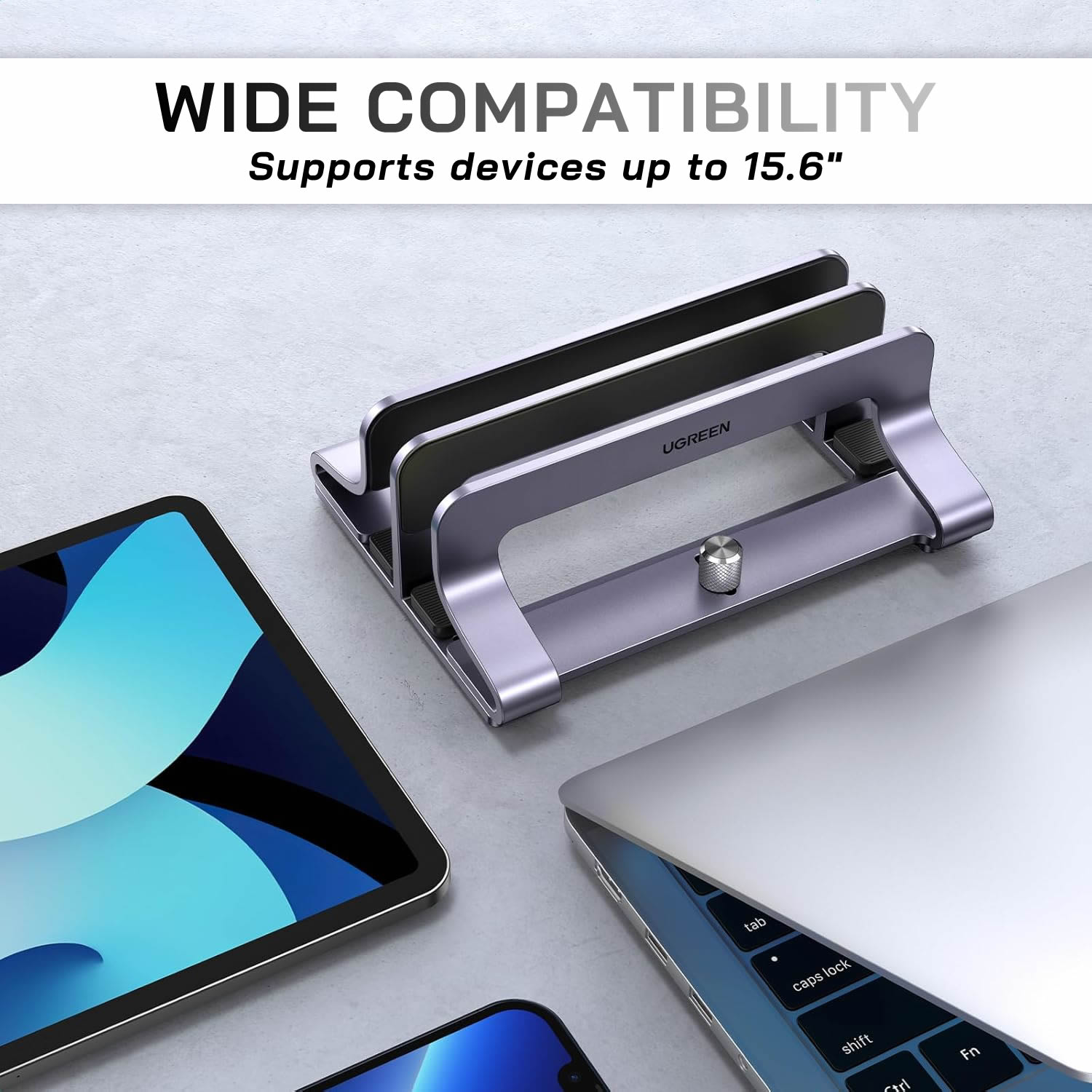 UGREEN Dual Vertical Laptop Stand