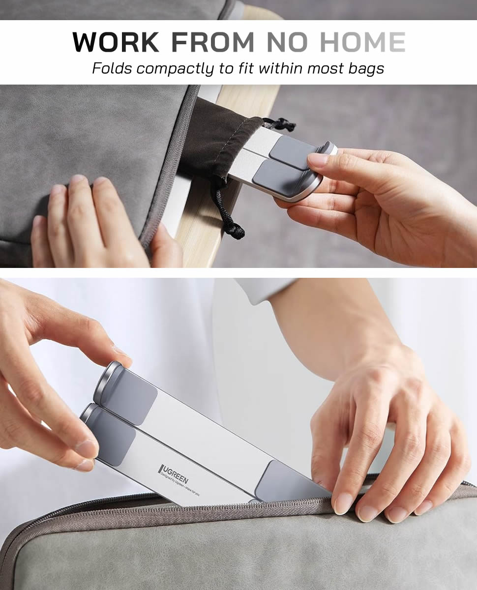 UGREEN EZ-Work Folding Travel Laptop Stand