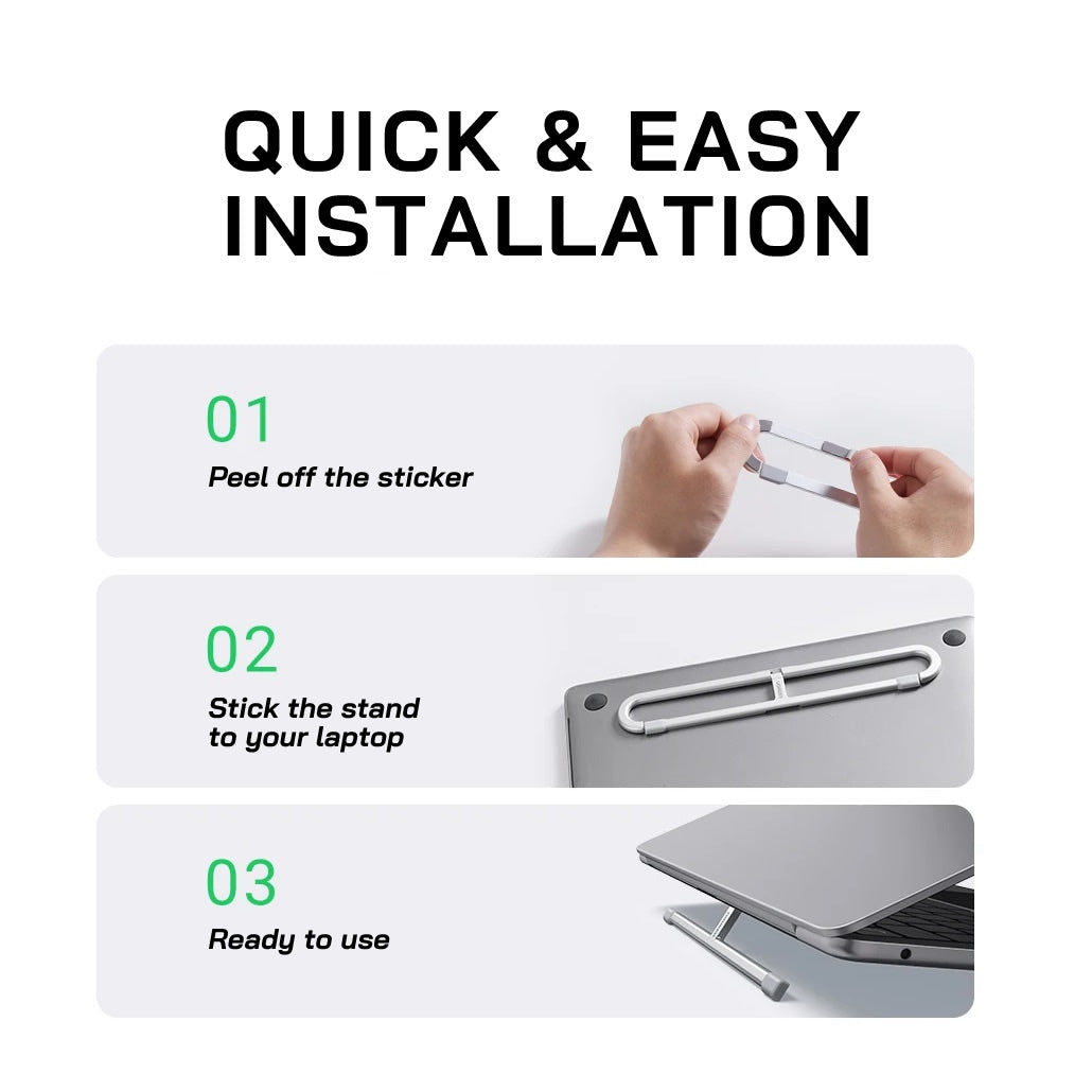 UGREEN Foldable Travel Laptop Stand Clip