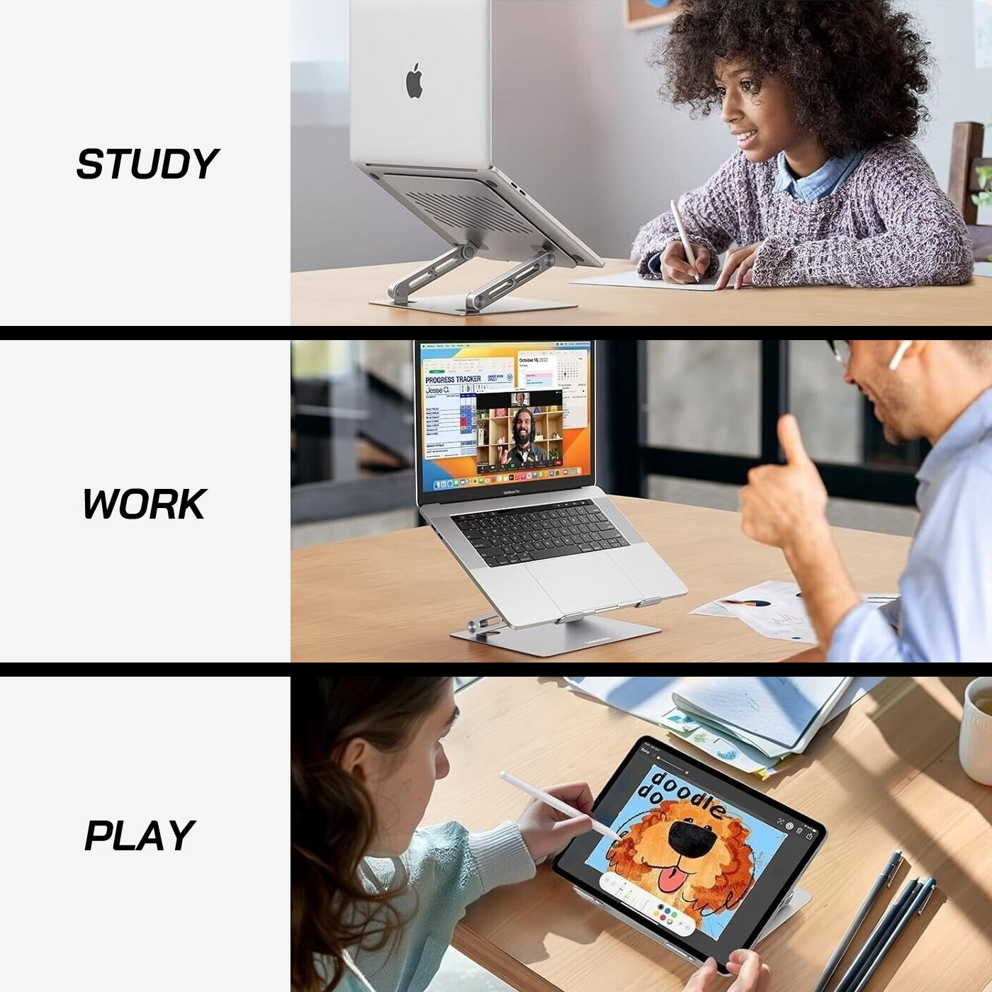 UGREEN WrkHorse Folding Laptop Stand